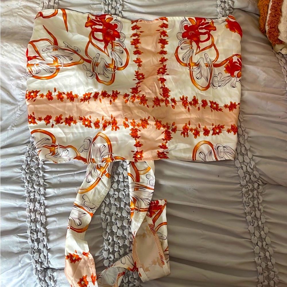 SHEIN Bandana Crop Top